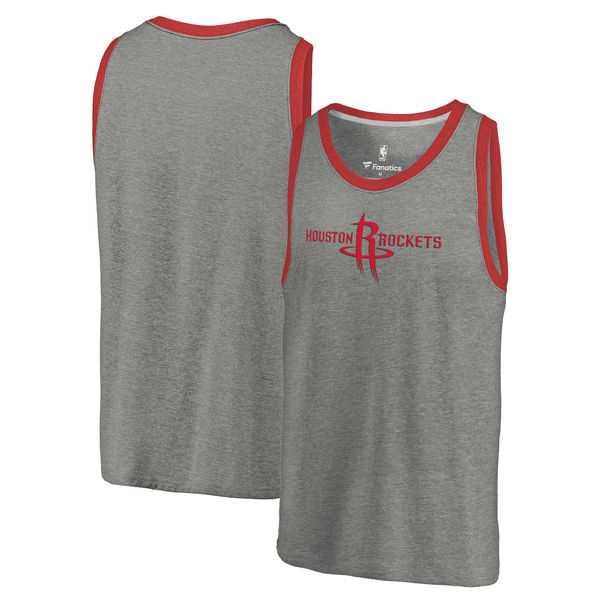 Houston Rockets Team Essential Tri-Blend Tank Top - Heather Gray,We sell and wholesale Houston Rockets Team Essential Tri-Blend Tank Top - Heather Gray on line form chian!